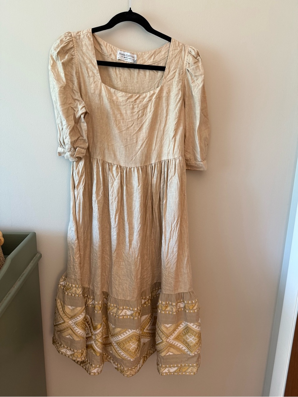 Haris Cotton Linen dress made in Greece